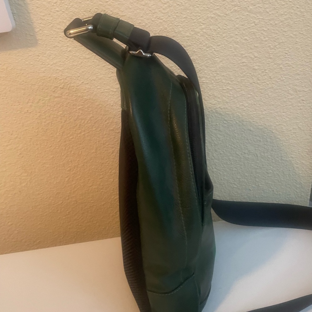 Palm/Pine/Black Unisex Coach Crossbody Bag - Picture 7 of 11